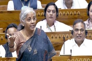 Doesn't Congress know that it is not possible to take names of all the states during the budget: Finance Minister Nirmala Sitharaman