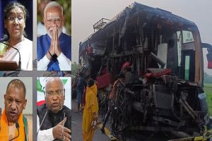 Unnao-Accident-Many-leaders-including-President-PM-Modi-Kharge-and-Yogi-expressed