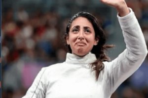 nada-hafez-of-egypt-pregnant-fencing-at-olympics