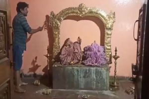 Idols broken in Bhulakshmi Mata temple in Hyderabad; Two suspects arrested!