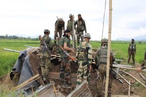 Manipur: Army and BSF demolished the bunker of Kuki rebels!