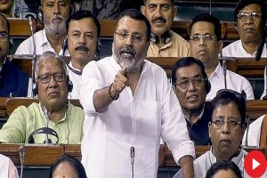 BJP-mp-nishikant-dubey-demand-mha-probe-in-massive-feedback-on-waqf-bill-isi-china-role