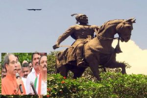 Maharashtra-Politics-in-fall-of-Shivaji-statue-Shiv-Sena-marches-BJP-oppose-the-politics-in-this-matter