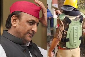 Video was cut and shared, demand for suspension of SHO; Akhilesh Singh surrounded by critics