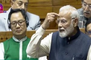 pm narendra modi on congress emergency indira gandhi in loksabha parliment winter session in sansad