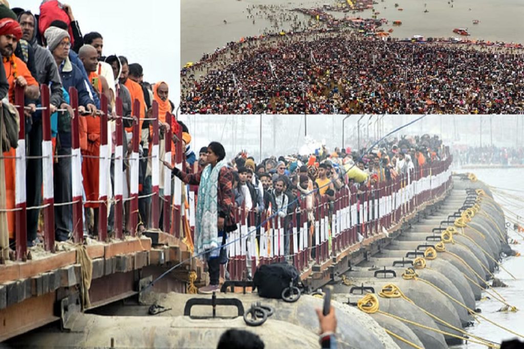 Mahakumbh: संगम पर उमड़ा आस्था का सैलाब, बैरेकेटिंग तोड़ आगे बढ़े श्रद्धालु!