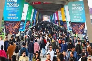 Nine-lakh-people-attended-Bharat-Mobility-Global-Expo-2025-90-vehicles-were-launched