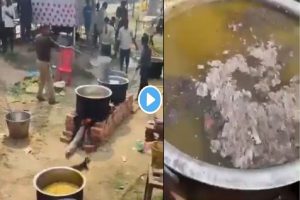 maha-kumbh-mela-2025-police-officer-suspended-after-his-video-goes-viral-of-mixing-ash-in-food-for-devotees