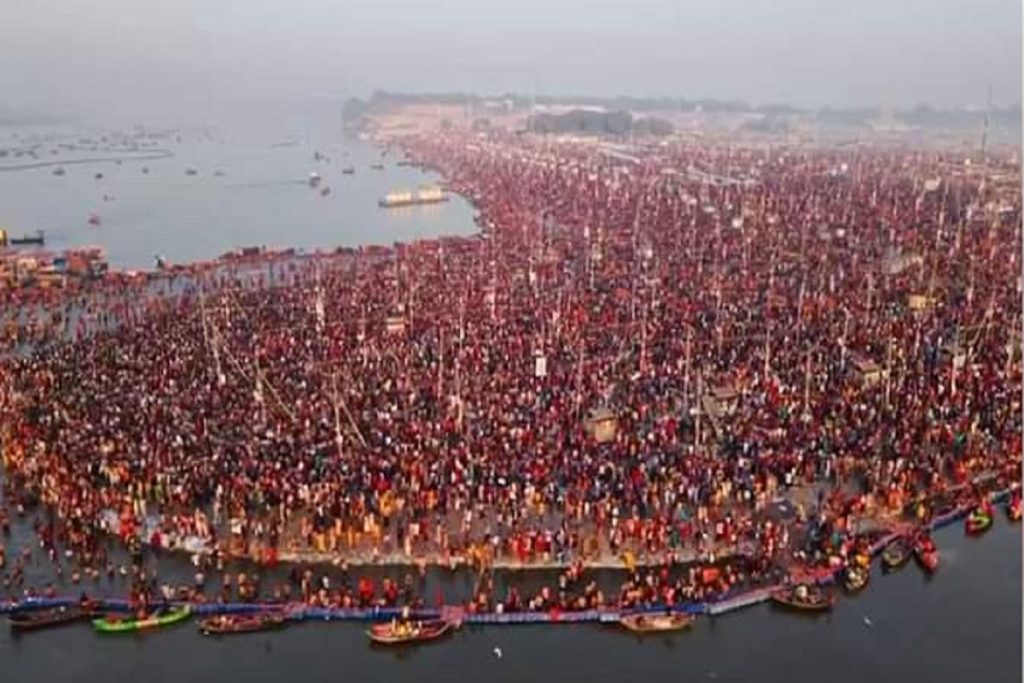 MahaKumbh: माघी पूर्णिमा पर आस्था के महाकुंभ में श्रद्धालुओं ​ने​ लगाई आस्था की डुबकी!