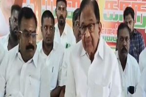 P-Chidambaram-reacts-on-Tamil-Nadu-budget-stresses-on-loan-distribution