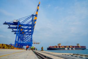 Adani-Groups-Vizhinjam-Port-welcomes-largest-container-ship-ever-in-Indian-waters
