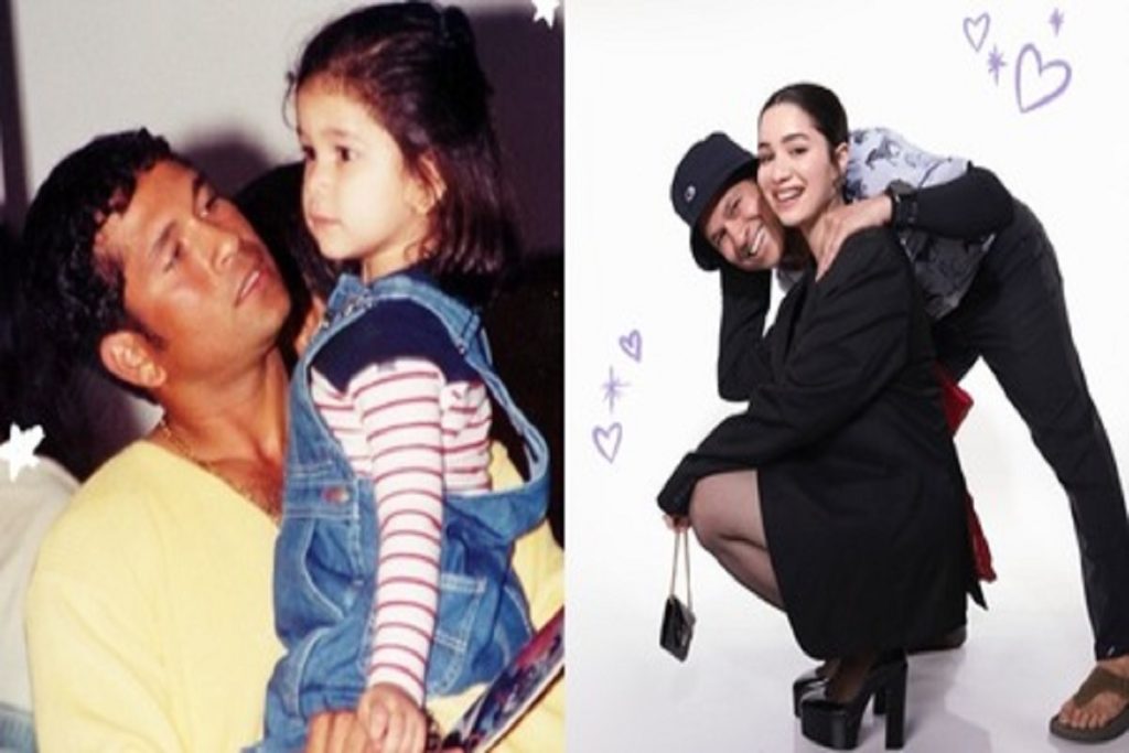 सचिन तेंदुलकर को बेटी सारा का तोहफा, बचपन की तस्वीरें वायरल!