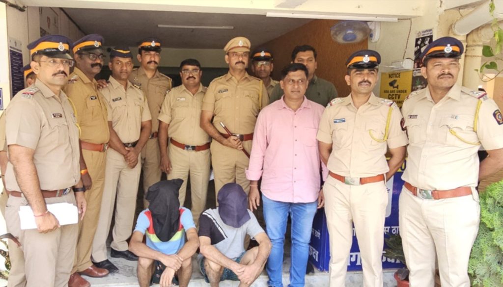 सिमेंट ब्लॉक फैक्ट्री की आड़ में ड्रग फैक्ट्री: वसई से 8 करोड़ का एमडी ड्रग्स बरामद, दो गिरफ्तार