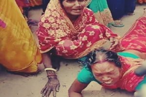 We-cant-live-like-this-women-cry-in-front-of-NCW-chairperson-in-riot-hit-Murshidabad