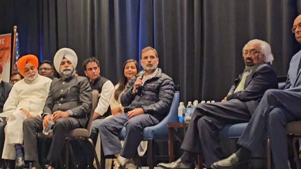 बोस्टन में राहुल गांधी का रोना-धोना, कहा- “चुनाव आयोग ने किया समझौता”