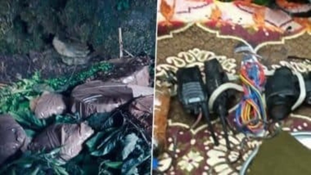 जम्मू-कश्मीर में आतंकी ठिकानों का भंडाफोड़, टिफिन बॉक्स में मिलें पांच IED!