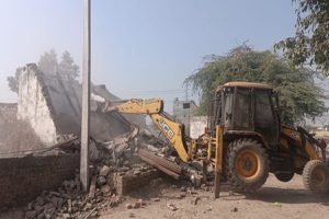 Administration-strict-on-illegal-construction-bulldozer-action-continues-in-Sambhal