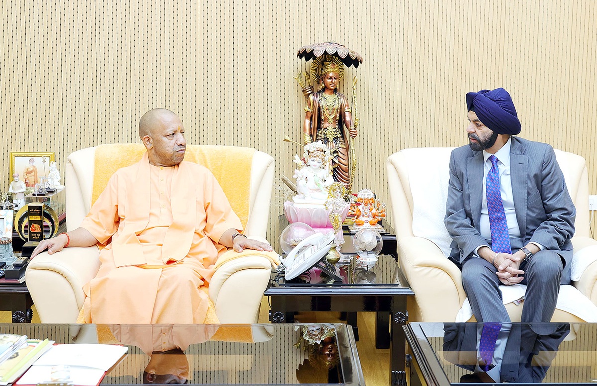 World Bank Ajay Banga Praises Up Development Meets Yogi