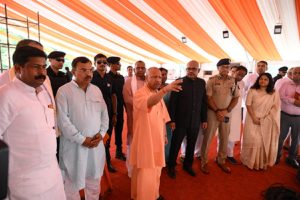 CM-Yogi-reviewed-Modis-Kanpur-visit-and-inspected-friendly-places
