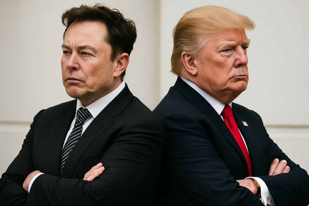 एलन मस्क ने छोड़ा ट्रंप प्रशासन का साथ