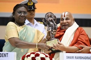Rambhadracharya-getting-the-Jnanpith-Award-is-an-honour-for-the-pride-of-Indian-culture-and-tradition-Rajendra-Shukla
