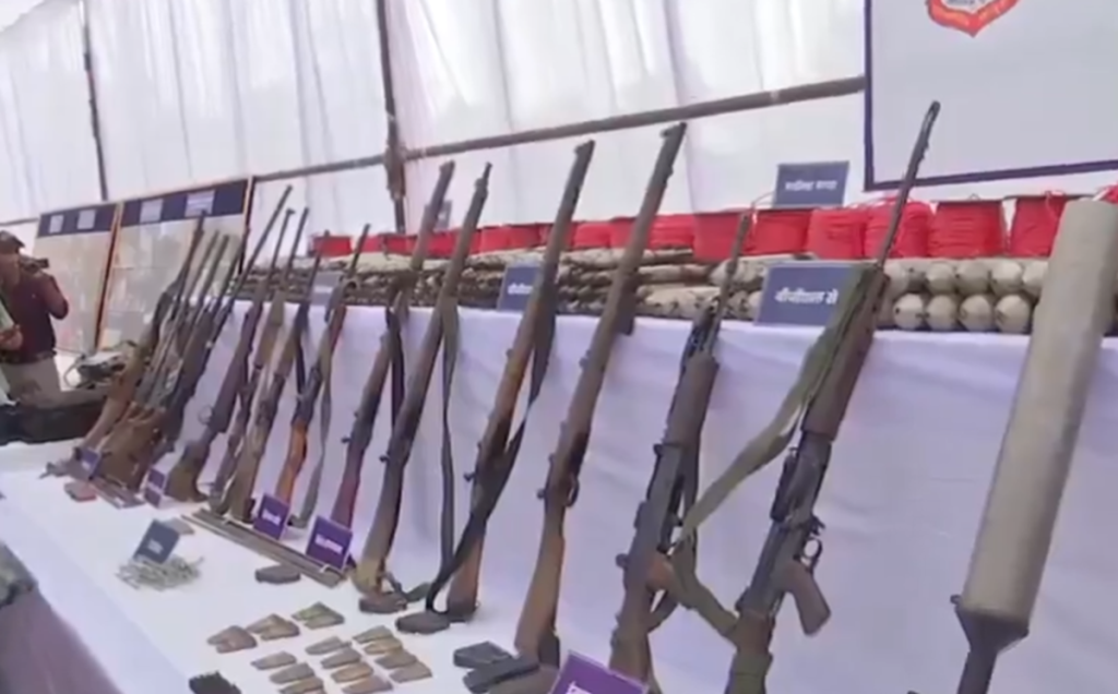 छत्तीसगढ़: कर्रेगुट्टा में 31 नक्सली ढेर, भारी मात्रा में मिला गोला बारूद