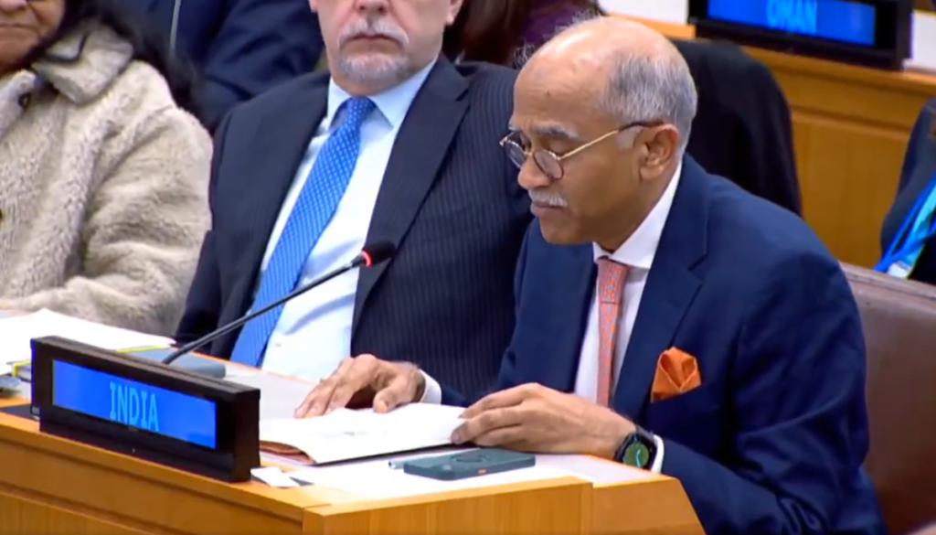 यूएन में भारत: “आतंक के वैश्विक केंद्र” पाकिस्तान से सिंधु जल संधि स्थगित