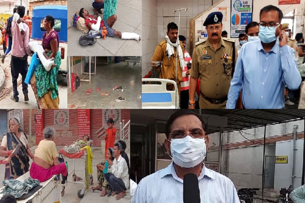 UP: शाहजहांपुर के अस्पताल में गैस से भगदड़, मरीजों को कंधे-गोद में ले भागे​!