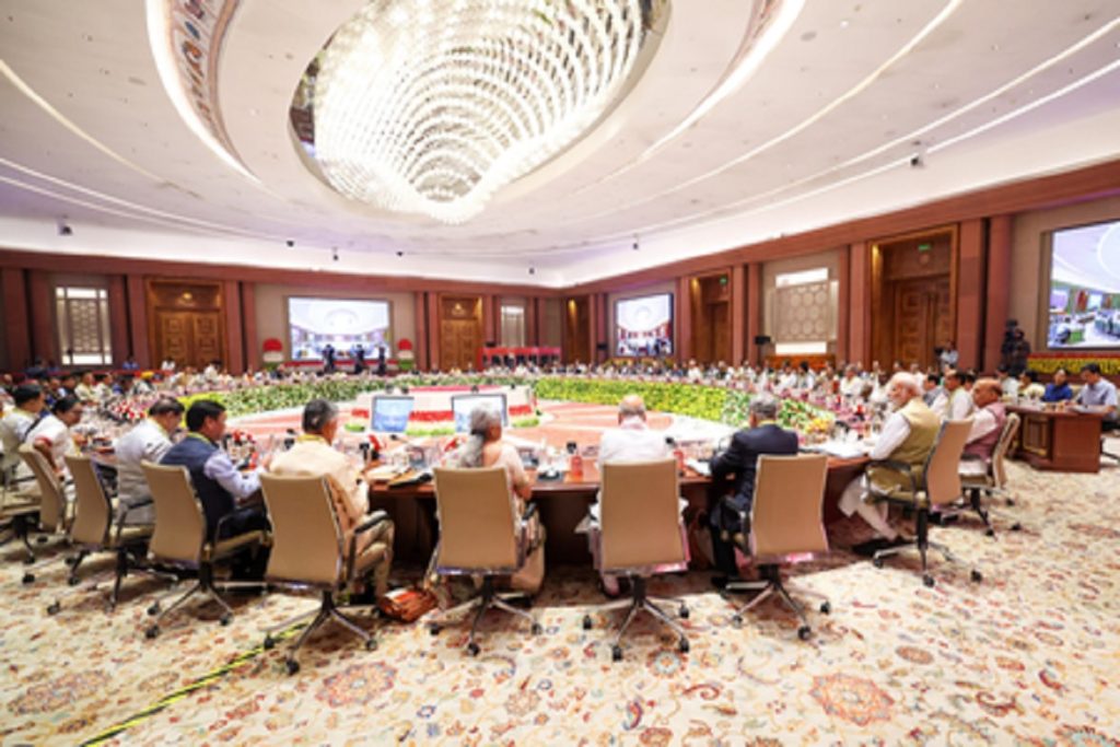 नीति आयोग की 10वीं बैठक में शामिल हुए उत्तराखंड सीएम पुष्कर सिंह धामी​!