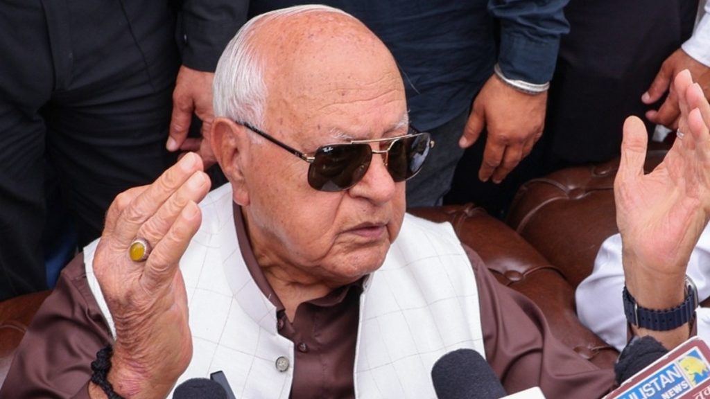 फारूक अब्दुल्ला के बदले सुर: पहलगाम हमले के बाद पाकिस्तान को ठहराया जिम्मेदार