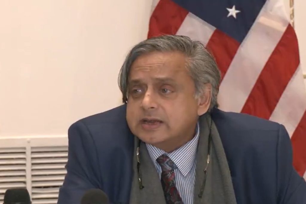 अमेरिका में बोले शशि थरूर: “सरकार के लिए काम नहीं करता हूं, पर कार्रवाई सही थी”