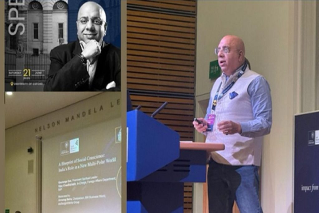 ऑक्सफोर्ड में अनुराग बत्रा ने कहा, अब चाय की बारी है! 