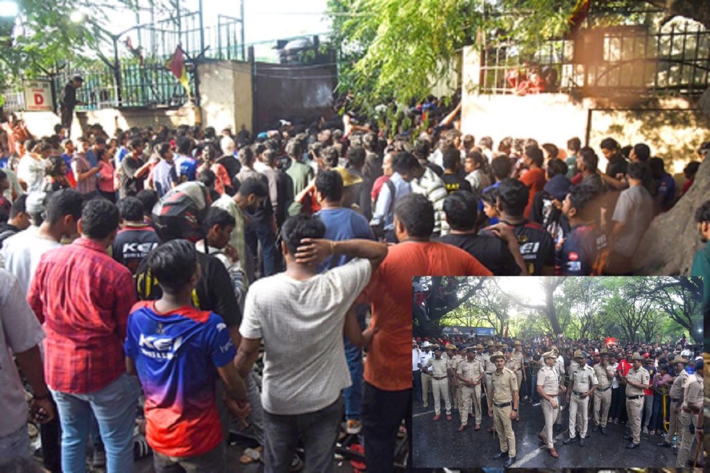 चिन्नास्वामी भगदड़: आरसीबी और डीएनए के वे 4 अधिकारी कौन जिन्हें पुलिस ने पकड़ा?