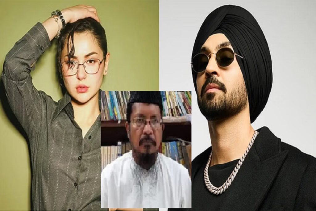 पाकिस्तानी अभिनेत्री संग फिल्म पर दिलजीत घिरे, मौलाना ने की गिरफ्तारी की मांग! 