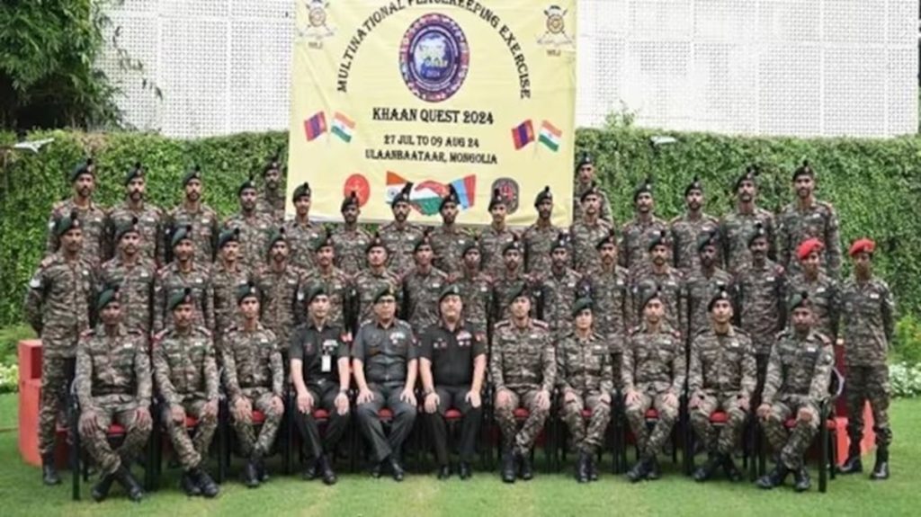 मंगोलिया पहुंची भारतीय सैन्य टुकड़ी, बहुराष्ट्रीय अभ्यास ‘खान क्वेस्ट’ होगी शामिल