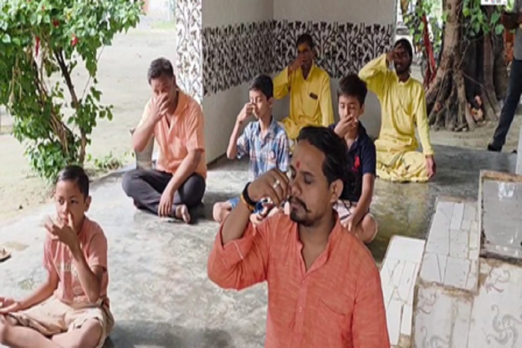 महर्षि पतंजलि की जन्मस्थली में मनाया गया योग दिवस, दिया स्‍वस्‍थ रहने का संदेश!