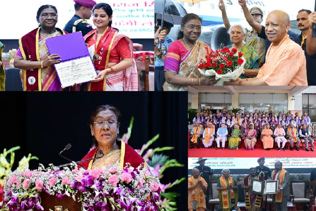 IVRI में राष्ट्रपति मुर्मू का संबोधन, बेटियों की भागीदारी को बताया शुभ संकेत!