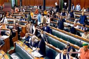Fourth-day-of-Parliament-session-Lok-Sabha-adjourned-opposition-protests!