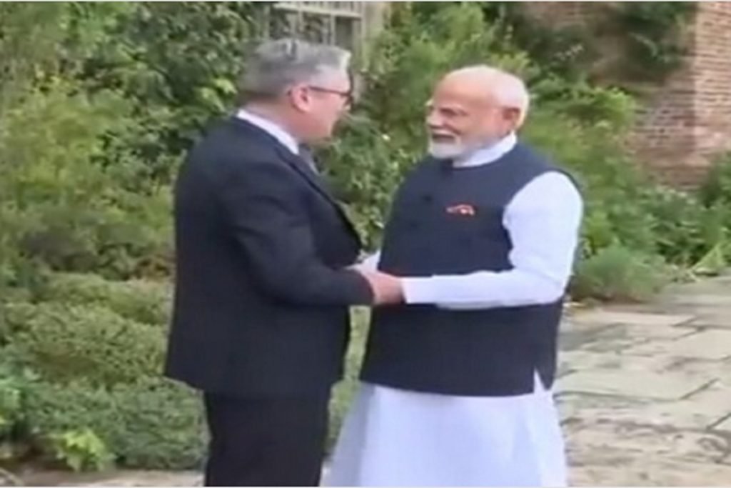 PM मोदी-स्टारमर की बैठक में भारत-UK मुक्त व्यापार डील साइन!