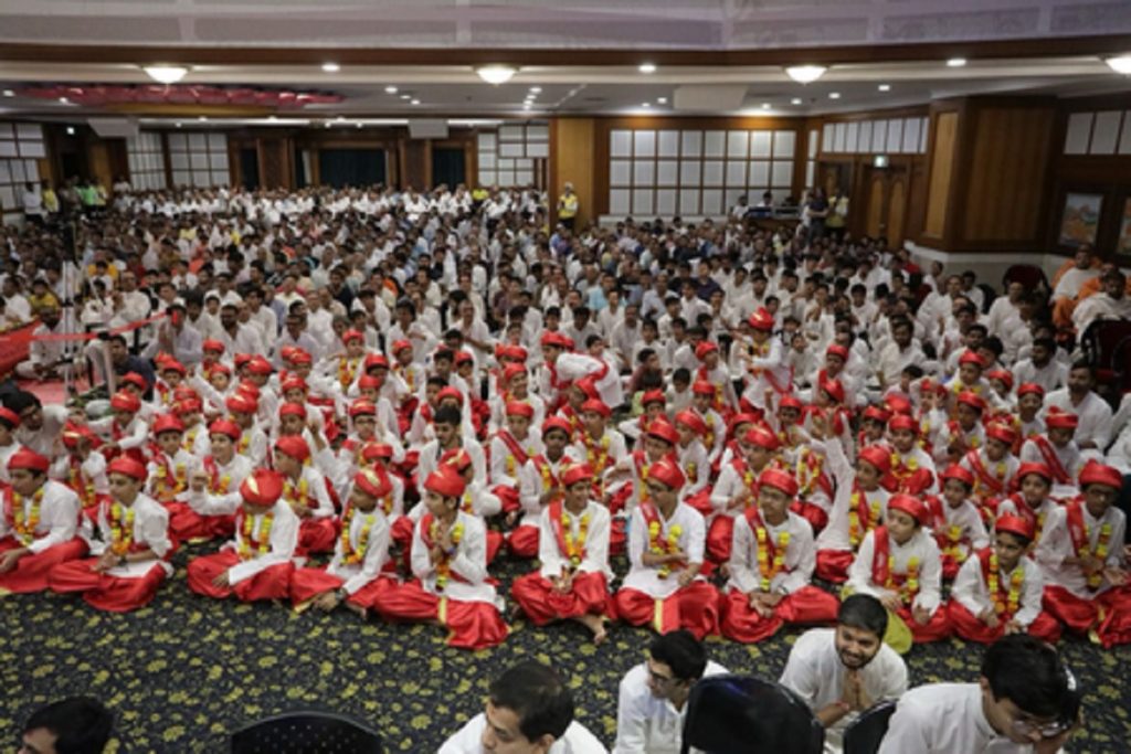 महंत स्वामी की प्रेरणा से संस्कृत जागरण का अभिनव अभियान!