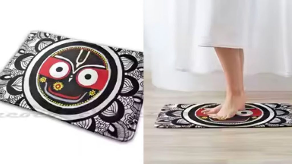 अलीएक्सप्रेस पर भगवान जगन्नाथ की तस्वीर वाला ‘पायदान’ बेचने पर बवाल!