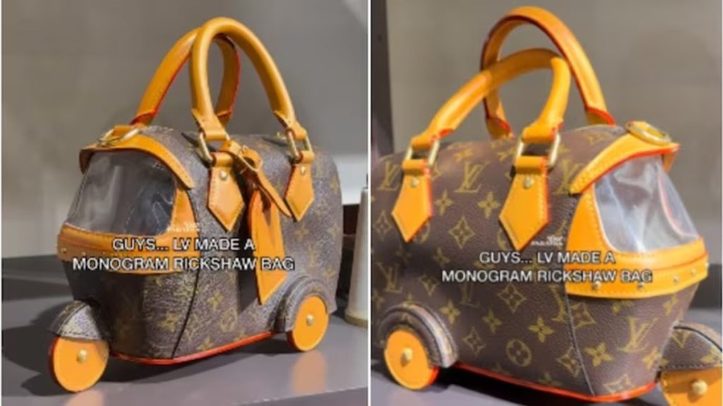 लुई वीटॉन का ‘ऑटो रिक्शा’ हैंडबैग बना सोशल मीडिया सनसनी!