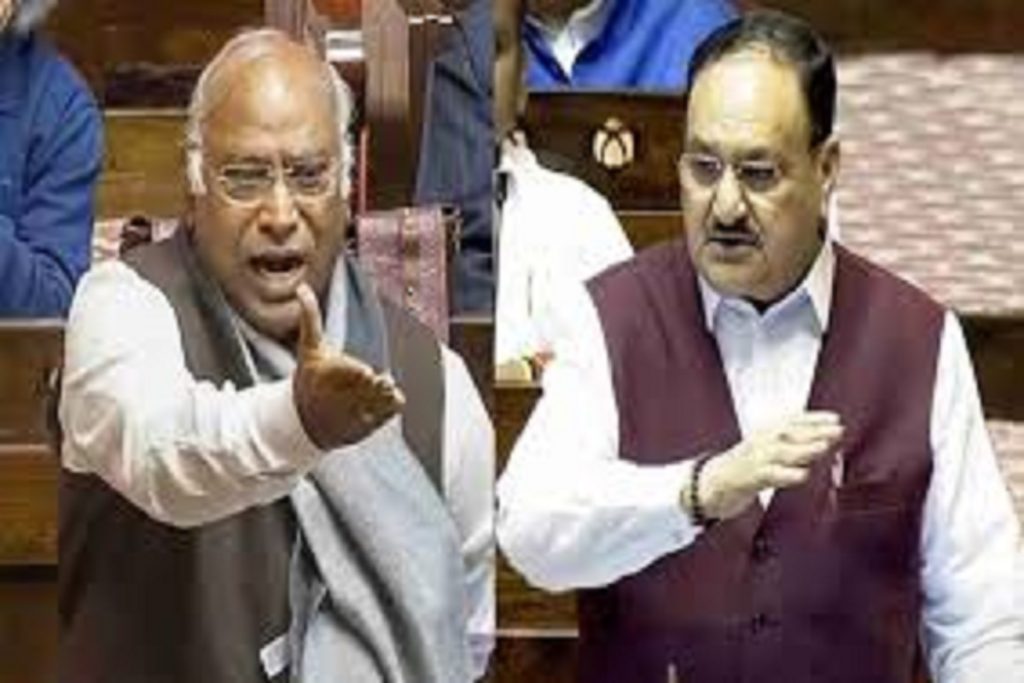 मानसून सत्र: संसद में खड़गे और नड्डा की जुबानी जंग!