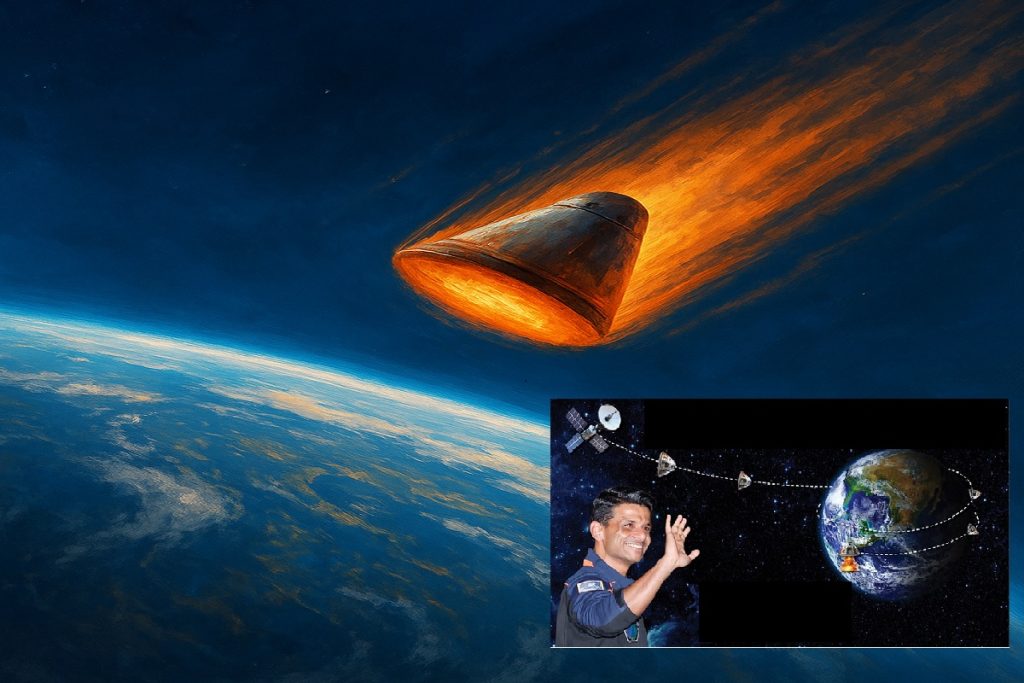 आज लौटेंगे शुभांशु, यान थोड़ी देर में पृथ्वी वायुमंडल में दाखिल होगा!