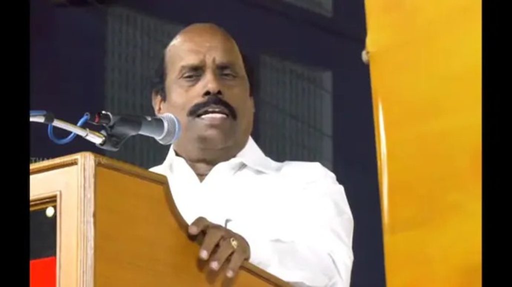 DMK के मंत्री ने संस्कृत मंत्रों का उड़ाया मज़ाक, पूछा- “कौन समझता है ये सब?”