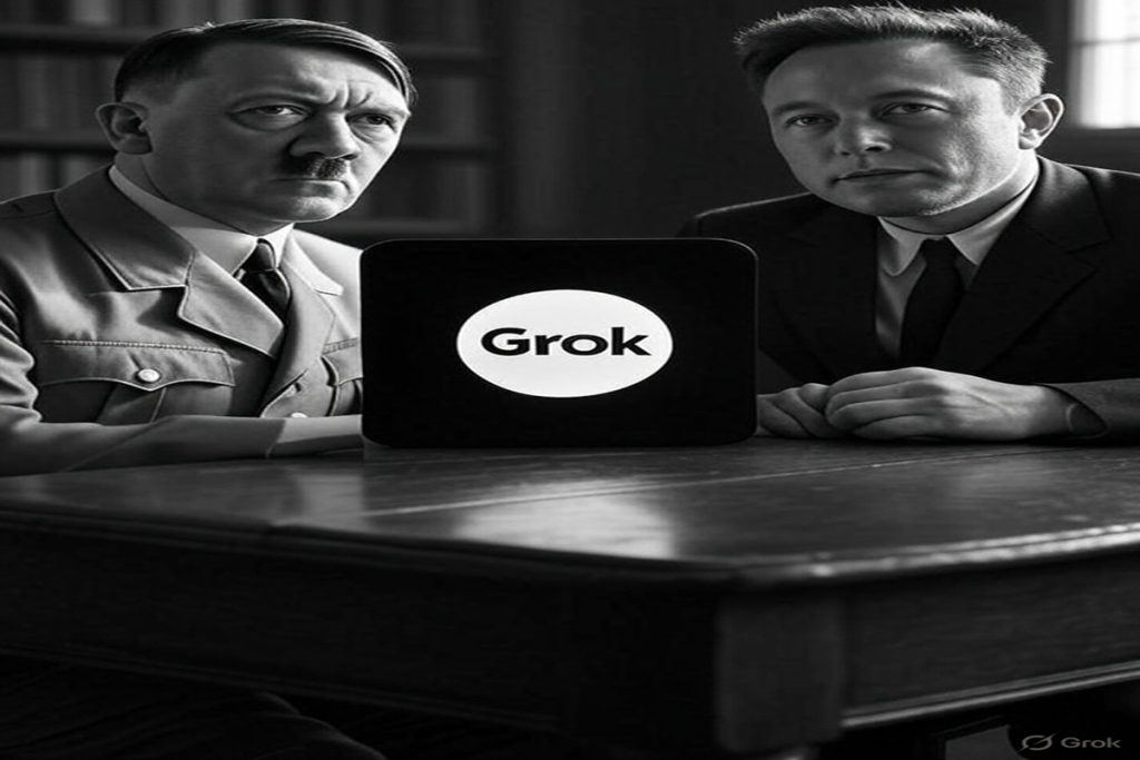 ‘मेका-हिटलर’ बना मस्क का एआई बॉट ग्रोक, यहूदी विरोधी टिप्पणियों से मचा बवाल