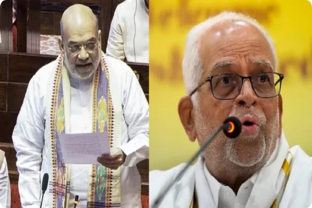 अमित शाह ने विपक्ष के उपराष्ट्रपति उम्मीदवार को बताया ‘वामपंथी’!