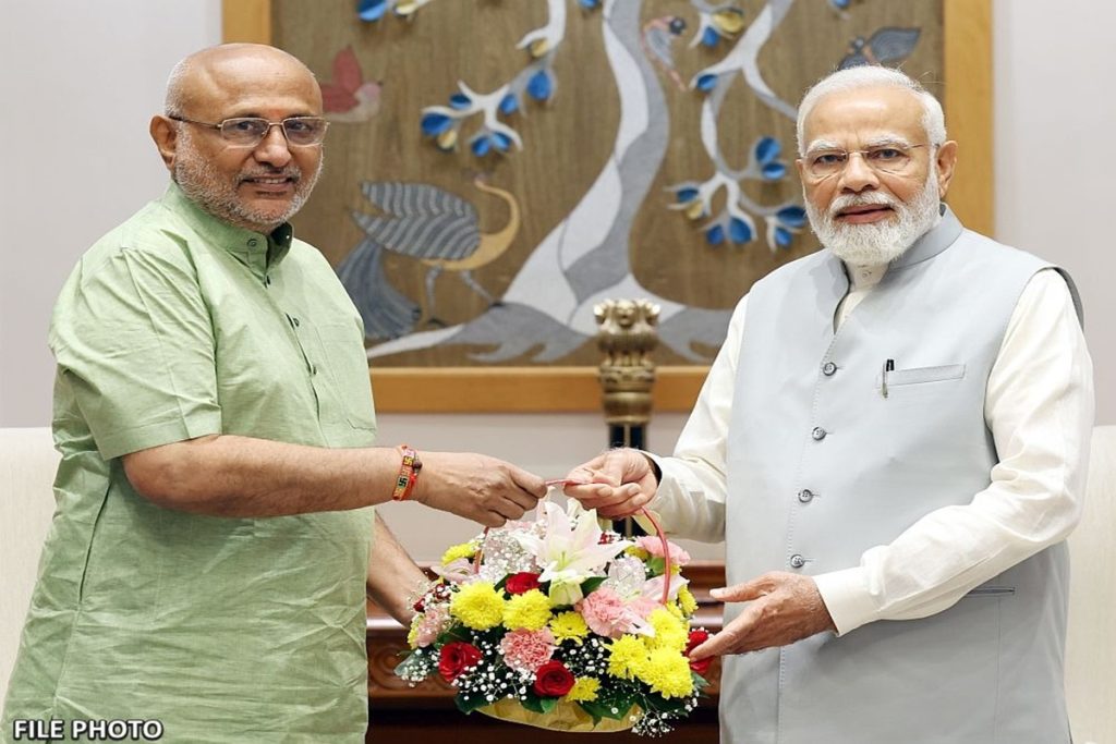 महाराष्ट्र के राज्यपाल सीपी राधाकृष्णन एनडीए के उपराष्ट्रपति पद के उम्मीदवार