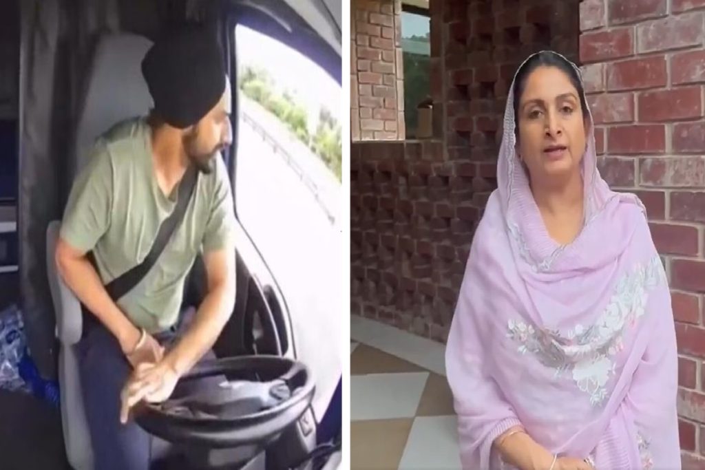 अमेरिकी जेल में बंद ट्रक ड्राईवर हरजिंदर के लिए अकाली दाल सांसद की सरकार से गुहार !