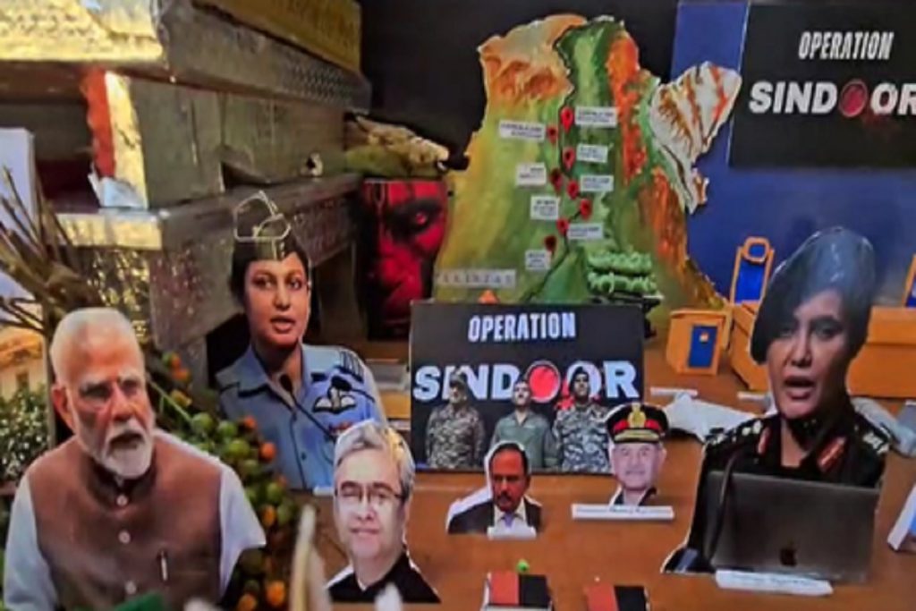 गणेश उत्सव में ‘ऑपरेशन सिंदूर’ व ‘महादेव’ थीम से देशभक्ति प्रदर्शित!